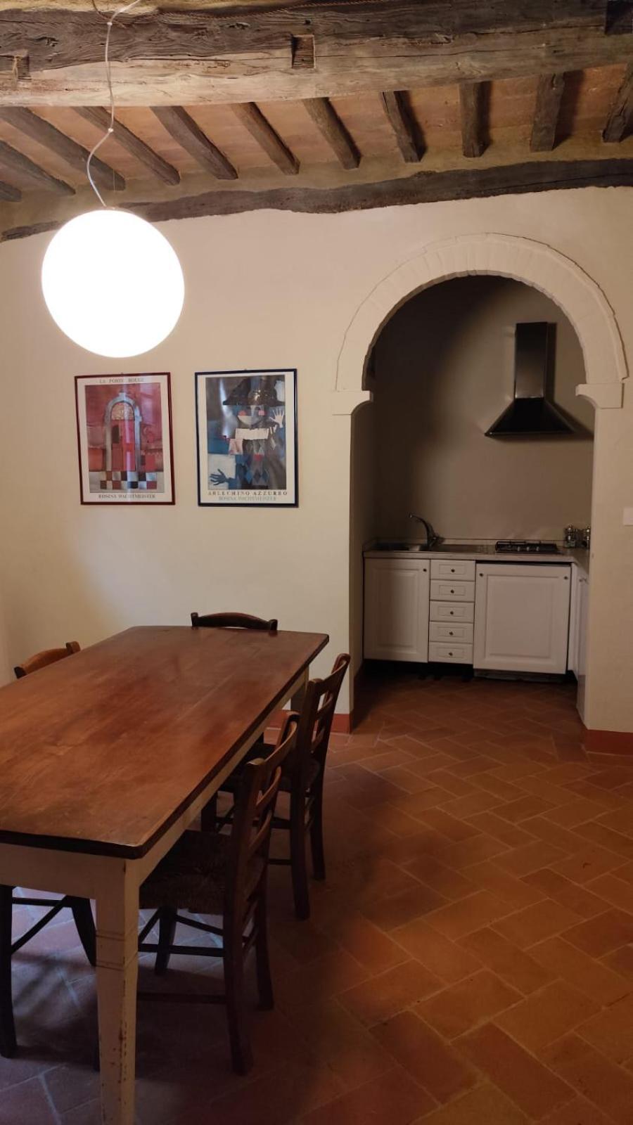 Le Nicchie Villa Montalcino Buitenkant foto